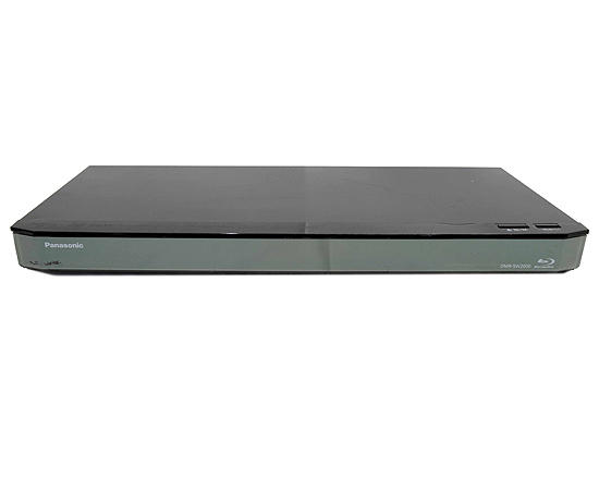 【中古】Panasonic　ブルーレイディスクレコーダー DMR-SW2000-K　リモコンなし　本体いたみ
