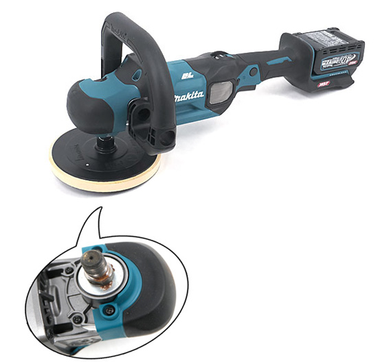 【中古】マキタ　充電式ポリッシャ　PV001GRD 元箱あり