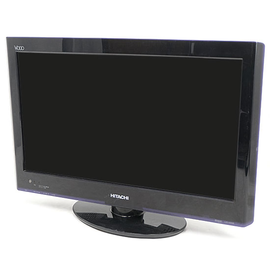 【中古】HITACHI　22V型 ハイビジョンLED液晶テレビ Wooo　L22-H05-B　ブラック　リモコンなし