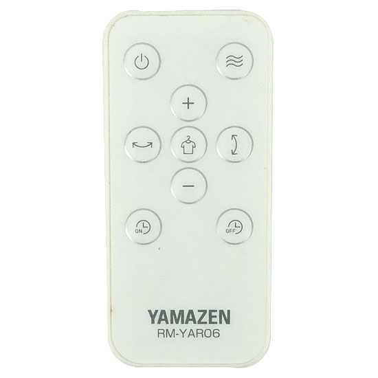 【中古】YAMAZEN　サーキュレーター用リモコン　RM-YAR06