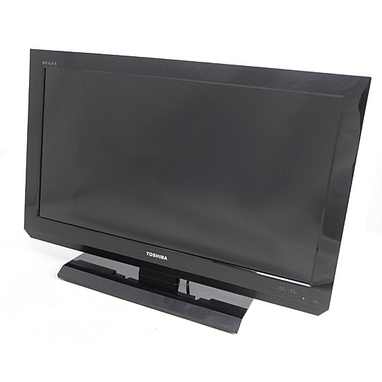 【中古】TOSHIBA　26V型 ハイビジョン液晶テレビ REGZA　26B3(K)　ブラック　リモコンなし