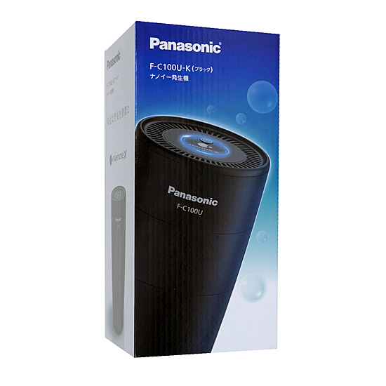 【中古】Panasonic　車載用ナノイー発生機　F-C100U-K　ブラック　展示品