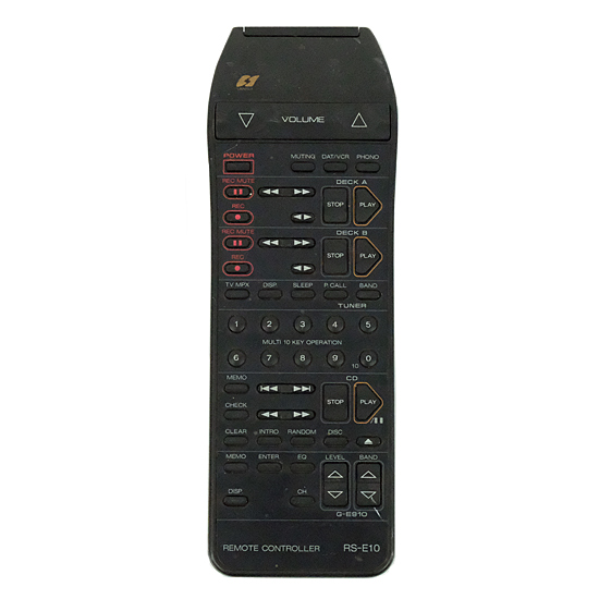 【中古】SANSUI　オーディオリモコン　RS-E10