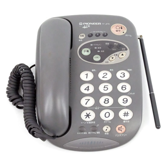 【中古】Pioneer　電話機 親機のみ　TF-JP3　本体のみ