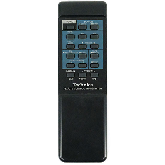 【中古】Panasonic　Technics オーディオリモコン　EUR64407