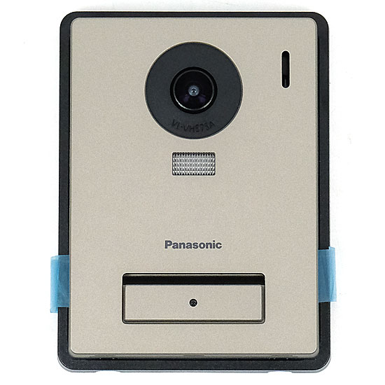 【中古】Panasonic　カラーカメラ玄関子機　VL-VH575AL-H　外箱・保証書・取扱説明書なし　未使用