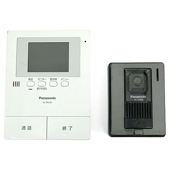 【中古】Panasonic　カラーテレビドアホン VL-SV35X　本体のみ