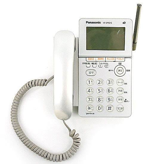【中古】Panasonic　電話機　VE-GP52-S　本体いたみ