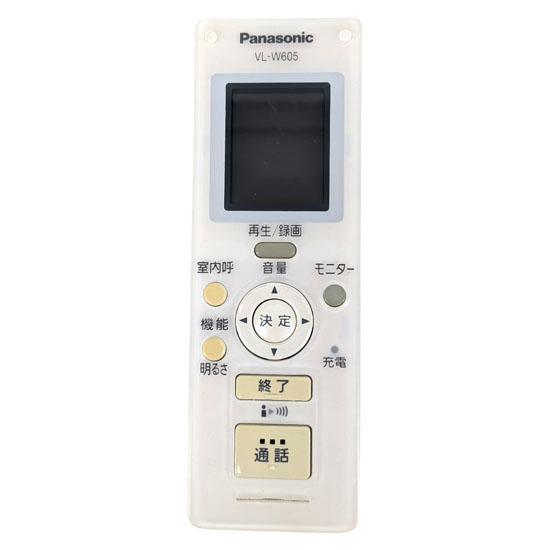 【中古】Panasonic　ワイヤレスモニター子機 VL-W605　本体のみ　本体いたみ