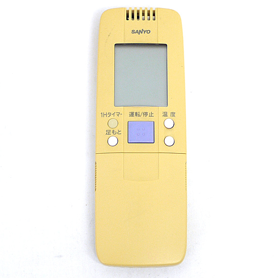 【中古】SANYO製　エアコンリモコン　RCS-VS7A　本体いたみ