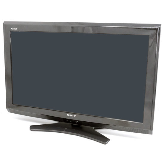【中古】SHARP　32V型 ハイビジョン液晶テレビ AQUOS　LC-32E9　リモコンなし　液晶画面いたみ