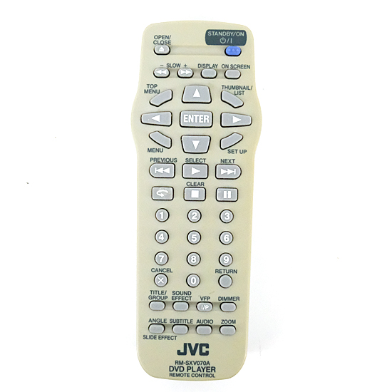 【中古】Victor　DVDリモコン　RM-SXV070A