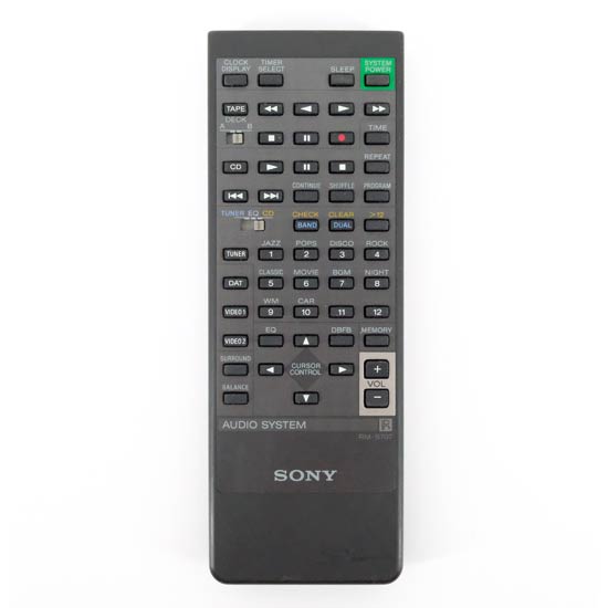 【中古】SONY　オーディオリモコン　RM-S707