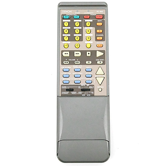 【中古】DENON　オーディオリモコン RC-869