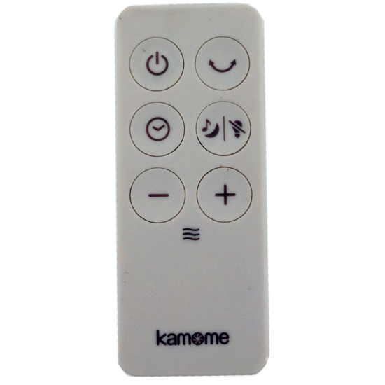 【中古】ドウシシャ　リビング扇風機 kamomefan RC-FKLS251D　リモコンのみ