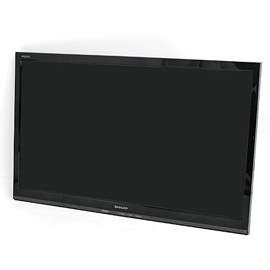 【中古】SHARP　24型 LED液晶テレビ AQUOS LC-24K30-B　リモコン・スタンドネジなし