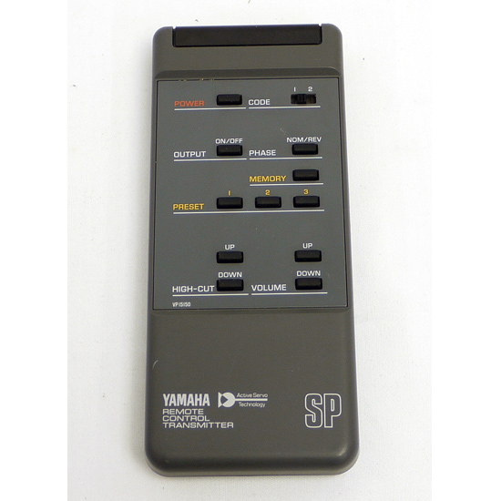 【中古】YAMAHA　オーディオリモコン　VP15150　本体いたみ