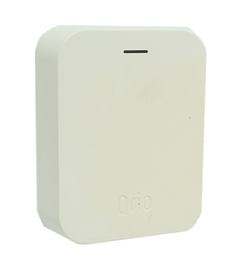 【中古】Qrio　Qrio Lock遠隔操作デバイス Qrio Hub(キュリオハブ)　Q-H1A　本体いたみ 元箱あり