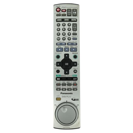 【中古】Panasonic　DVDリモコン EUR7632X20