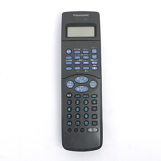 【中古】Panasonic　ビデオリモコン　VEQ2144　本体いたみ