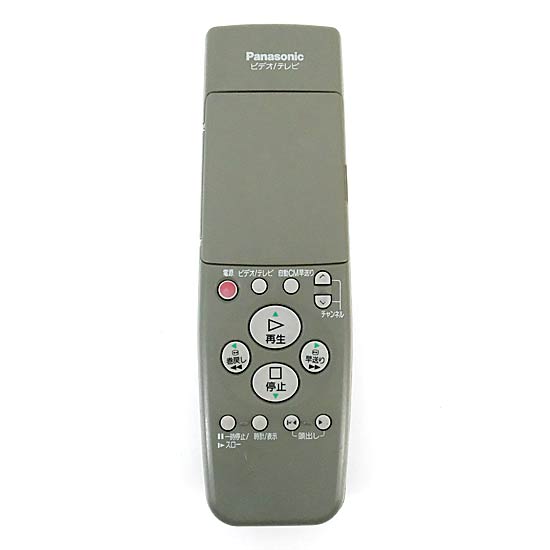 【中古】Panasonic　ビデオリモコン　VEQ1727