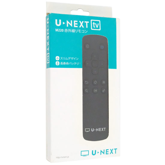 【中古】Huawei　U-NEXT TV MediaQ M220用リモコン　リモコンのみ 元箱あり