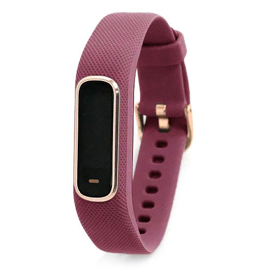 【中古】GARMIN　vivosmart 4 レギュラー 010-01995-61　Merlot RoseGold　訳あり 元箱あり