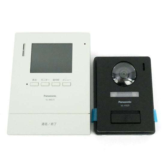 【中古】Panasonic　テレビドアホン 1-2タイプ(電源直結式)　VL-SE31XL　外箱・保証書なし　未使用