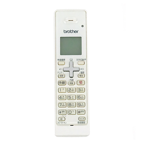 【中古】BROTHER　増設用子機　BCL-D110　バッテリーなし