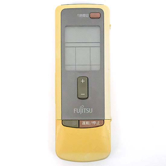 【中古】FUJITSU　エアコンリモコン AR-AC1　本体いたみ