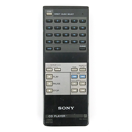 【中古】SONY　オーディオリモコン　RM-D350