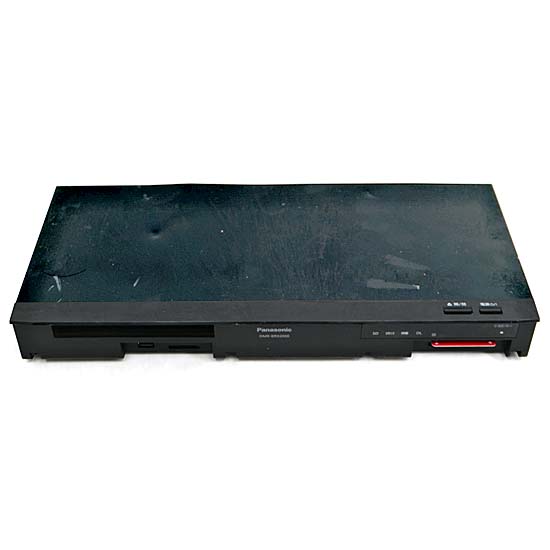 【中古】Panasonic　ブルーレイディスクレコーダー DMR-BRX2000　前面パネル・リモコンなし　本体いたみ