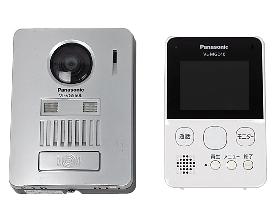 【中古】Panasonic　ワイヤレステレビドアホン　VL-SGD10L　外箱・取扱説明書・保証書なし　展示品