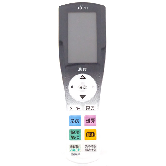 【中古】FUJITSU　エアコンリモコン　AR-RJC3J