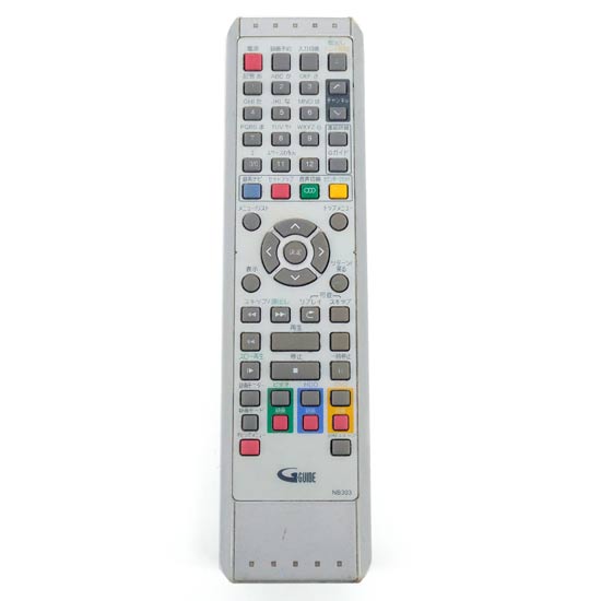 【中古】DX BROADTEC　レコーダー用リモコン　NB303　本体いたみ