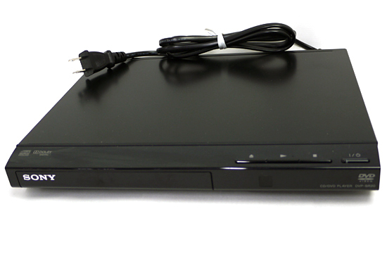 【中古】SONY製　DVDプレーヤー　DVP-SR20