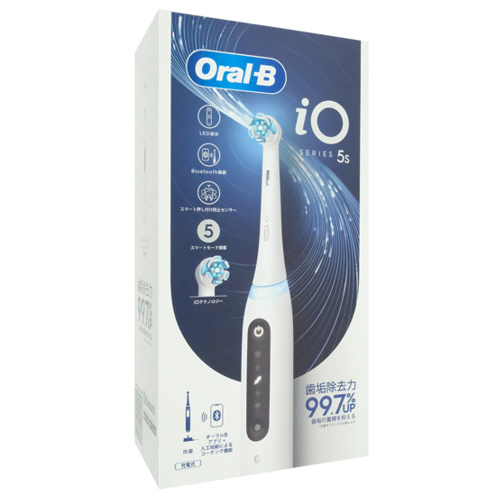 【中古】Braun　電動歯ブラシ オーラルB iO5S　iOG51A60WT　未使用