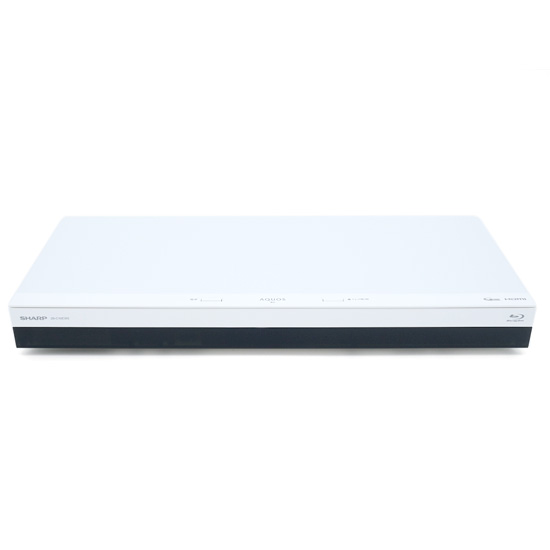 【中古】SHARP　AQUOS ブルーレイディスクレコーダー 1TB　2B-C10CW2　ホワイト　リモコンなし