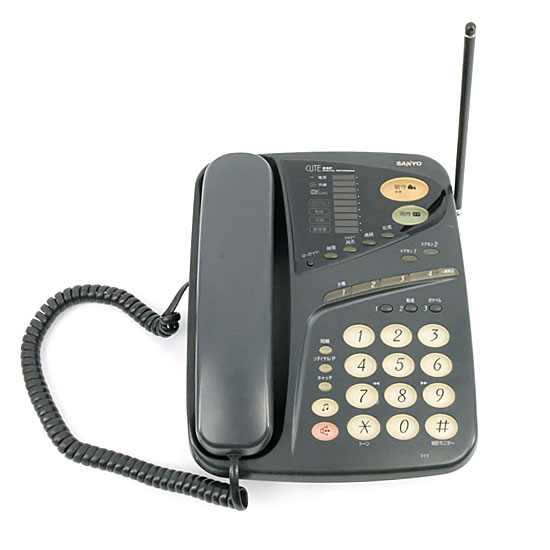 【中古】SANYO　電話機 親機のみ　TEL-LA7