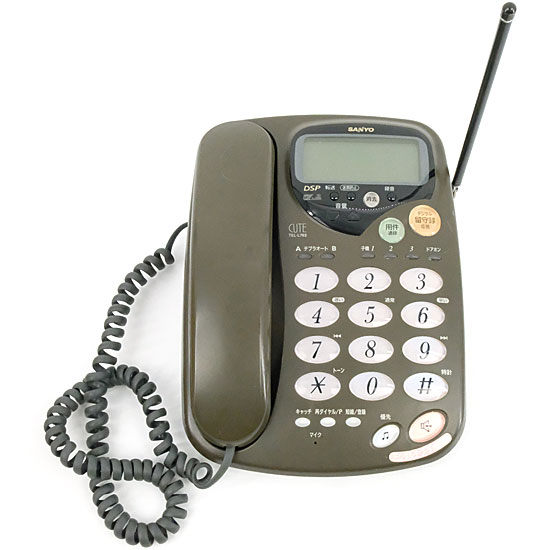 【中古】SANYO　電話機 親機のみ　TEL-L783　本体いたみ