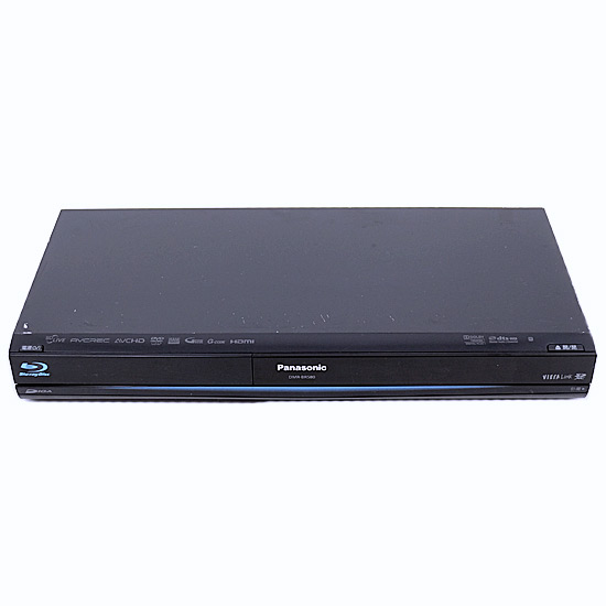 【中古】Panasonic　ブルーレイディスクレコーダー DMR-BR580-K　本体いたみ　リモコンなし