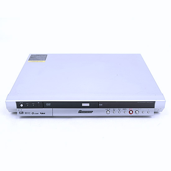 【中古】Pioneer　DVDレコーダー　DVR-520H-S　リモコンなし