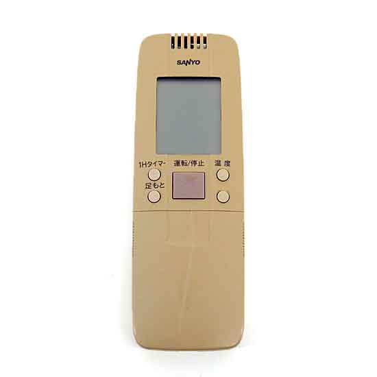 【中古】SANYO製　エアコンリモコン　RCS-GA6　本体いたみ