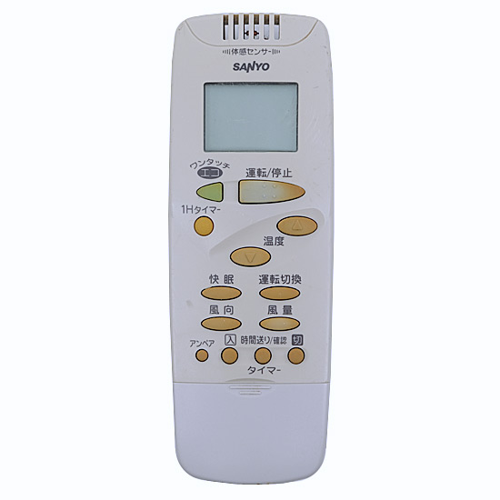 【中古】SANYO製　エアコンリモコン RCS-FB2