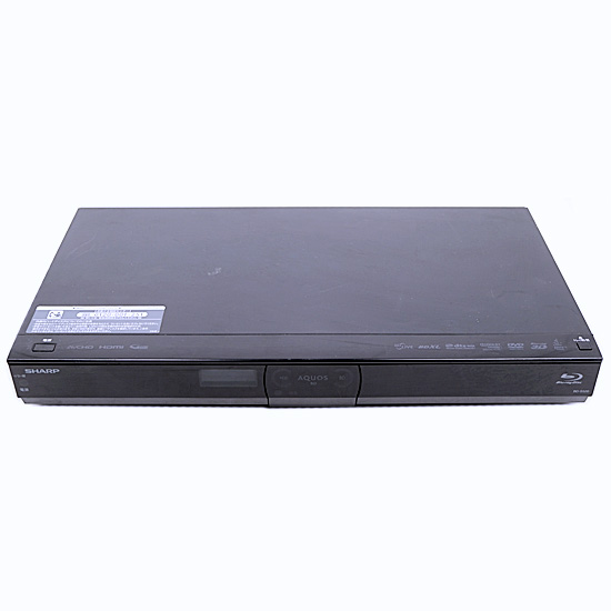 【中古】SHARP　AQUOS ブルーレイディスクレコーダー BD-S520　リモコンなし　本体いたみ
