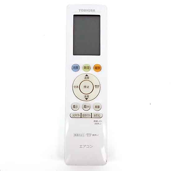 【中古】TOSHIBA　エアコンリモコン　RG10J14(B3H)/BGJ