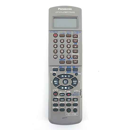 【中古】Panasonic　ビデオリモコン　EUR7901KJ0