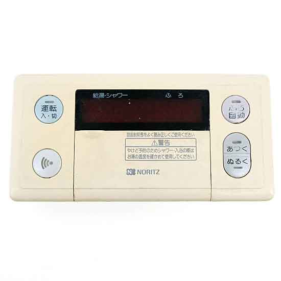 【中古】ノーリツ　浴室リモコン　RC-6001S　本体いたみ