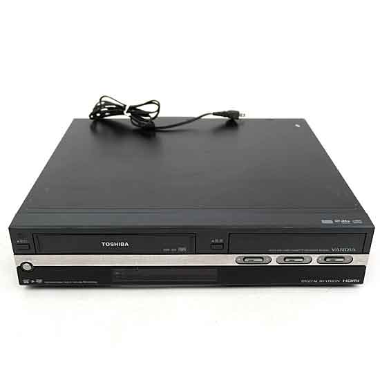 【中古】TOSHIBA　VTR一体型HDD&DVDレコーダー　RD-W301　本体いたみ