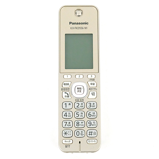 【中古】Panasonic　増設子機　KX-FKD556-N1　電池パックなし